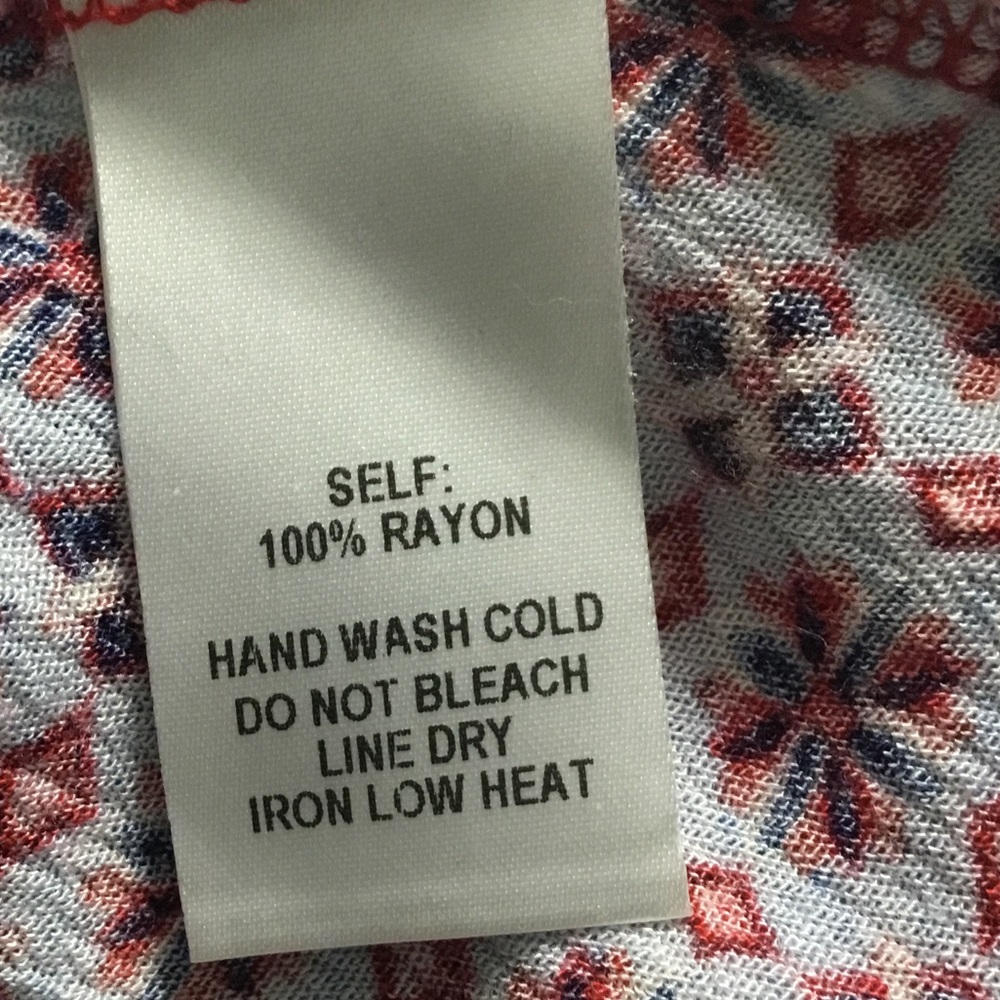 Lulu’s Perfect Sunday Red Print Swing Dress Size:S - Picture 6 of 7